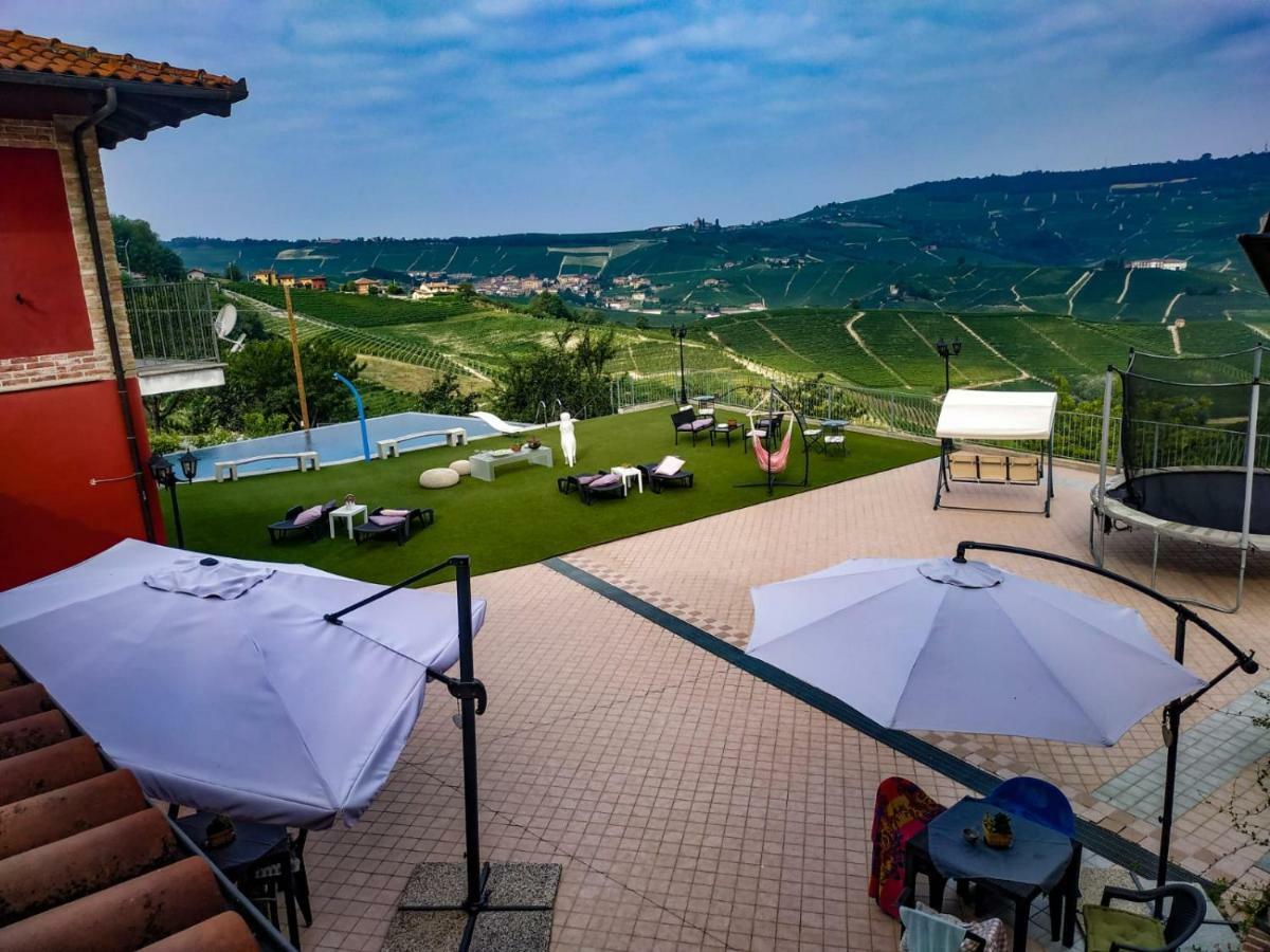 Гостевой дом Cascina Roella Монфорте-д'Альба Экстерьер фото